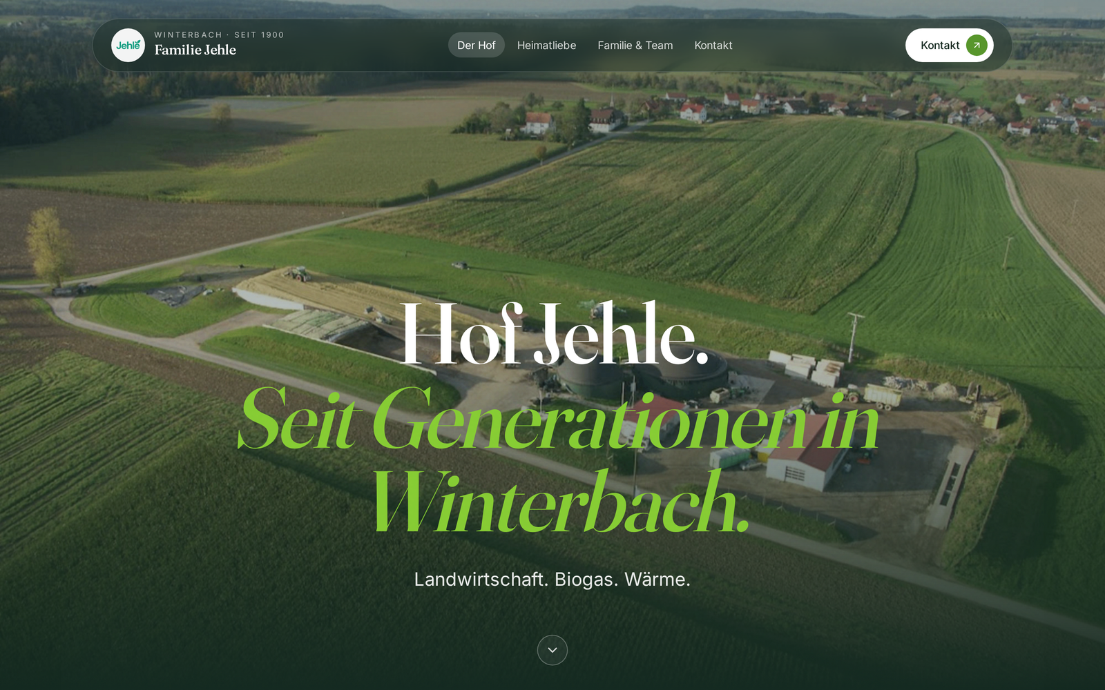 Jehle Winterbach – Webdesign Referenz