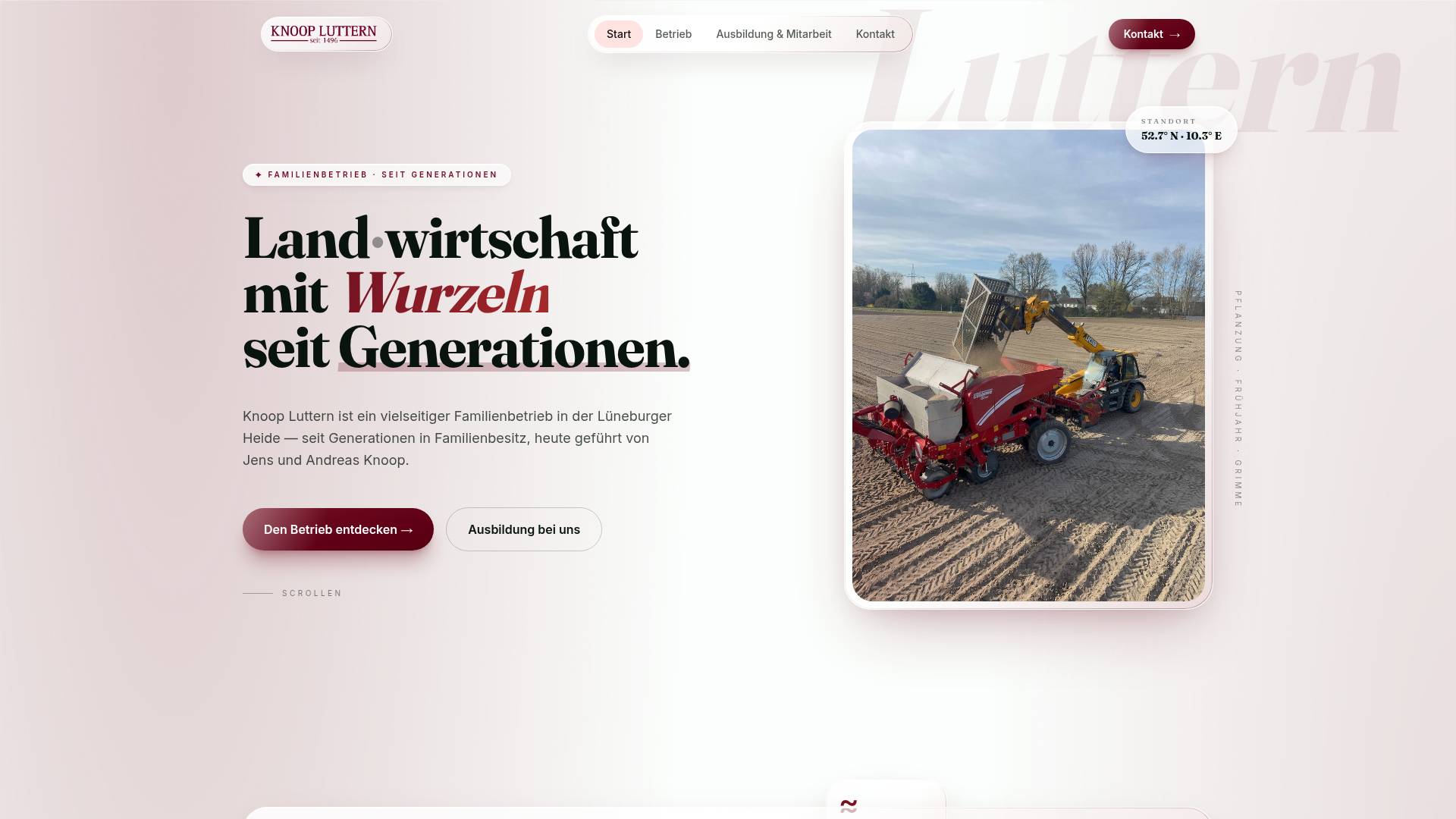 Knoop Luttern Website