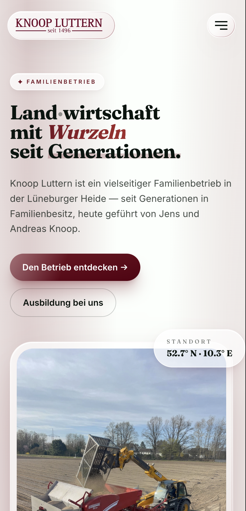 Knoop Luttern auf dem Smartphone